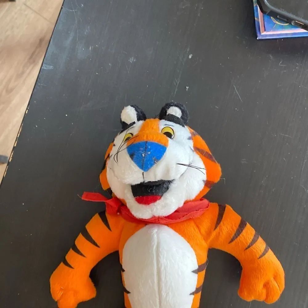 1991-1993 Kelloggs Tony the Tiger Plush Doll - Frosted Flakes Cereal
